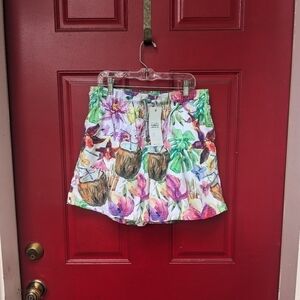 NWT Azul Siete Printed Swim Shorts